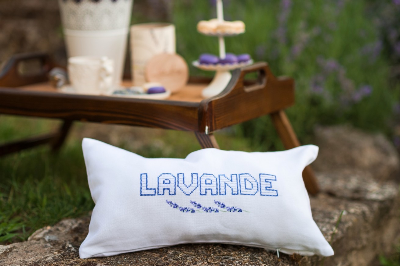 Kissen „Lavande“