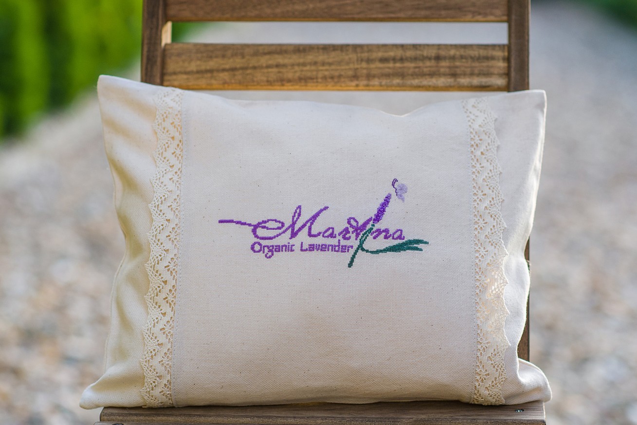 Kissen „Martina lavender“#2